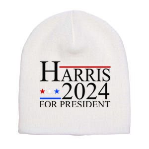 Harris 2024 For President Eleciton Short Acrylic Beanie