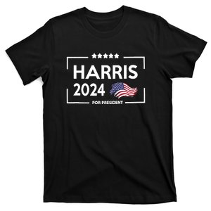 Harris 2024 Flag America T-Shirt