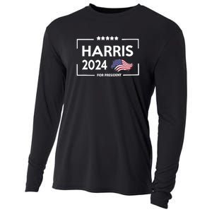 Harris 2024 Flag America Cooling Performance Long Sleeve Crew