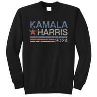 Harris 2024 Grunge Retro Stripes Vintage Kamala Harris 2024 Sweatshirt