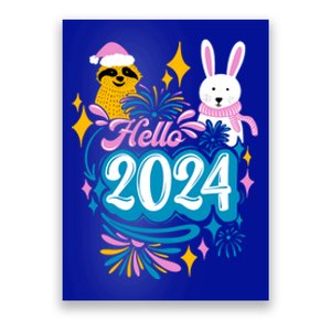 Hello 2024 Gift Poster