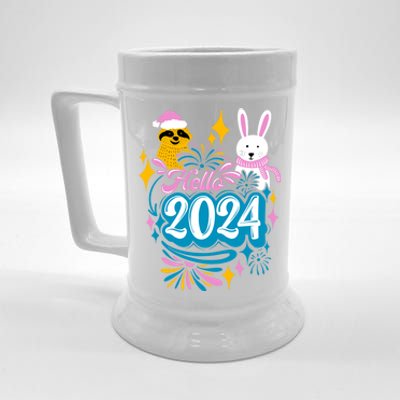 Hello 2024 Gift Beer Stein