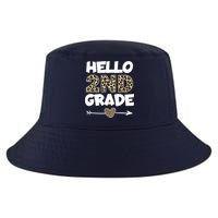 Hello 2nd Grade Leopard Print Second Grade Teacher Kids Gift Cool Comfort Performance Bucket Hat
