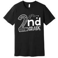 Hello 2nd Grade Teachers Boy And Team Second Grade Premium T-Shirt