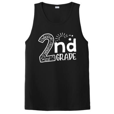 Hello 2nd Grade Teachers Boy And Team Second Grade PosiCharge Competitor Tank