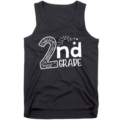 Hello 2nd Grade Teachers Boy And Team Second Grade Tank Top