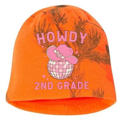 Howdy 2nd Grade Back To School Kati - Camo Knit Beanie