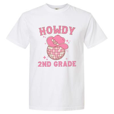 Howdy 2nd Grade Back To School Garment-Dyed Heavyweight T-Shirt