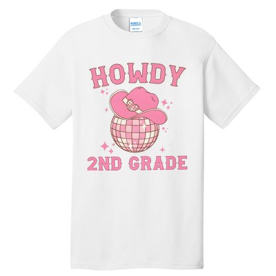 Howdy 2nd Grade Back To School Tall T-Shirt