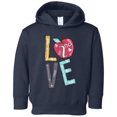 Hello 2nd grade Teacher Love Back To School Gifts Toddler Hoodie