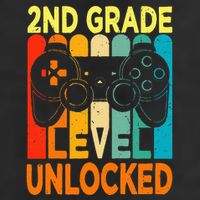 Hello 2nd Grade Level Unlocked Video Game Cool Comfort Performance Bucket Hat