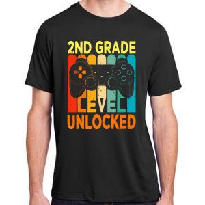 Hello 2nd Grade Level Unlocked Video Game Adult ChromaSoft Performance T-Shirt