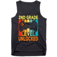 Hello 2nd Grade Level Unlocked Video Game Tank Top