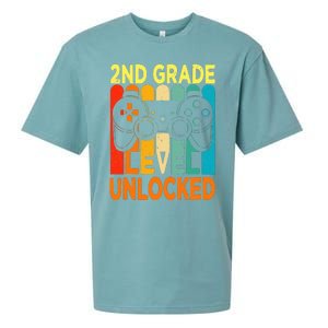 Hello 2nd Grade Level Unlocked Video Game Sueded Cloud Jersey T-Shirt