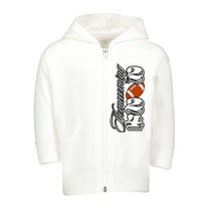 Homecoming 2024 Toddler Zip Fleece Hoodie