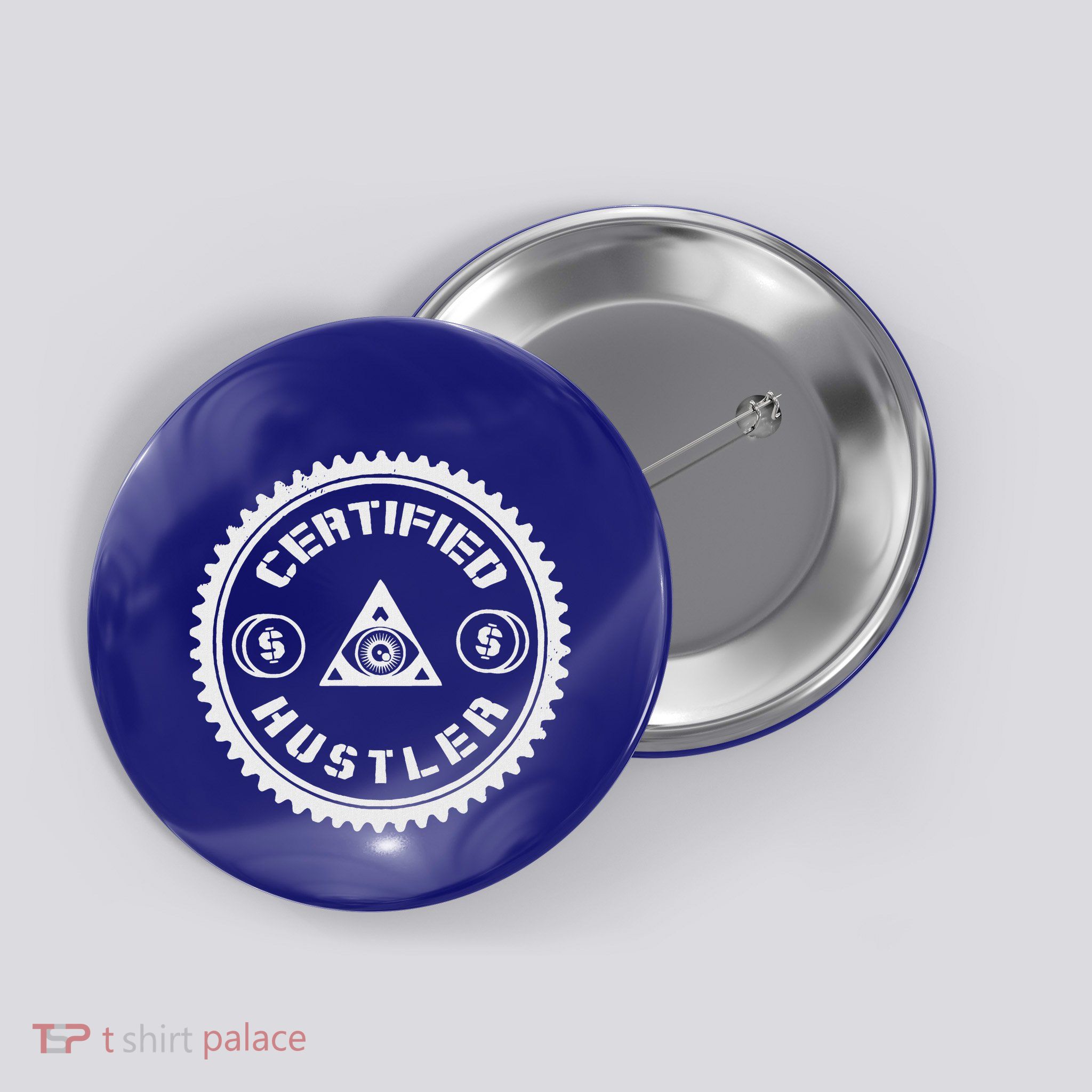 Hustle 247 Button