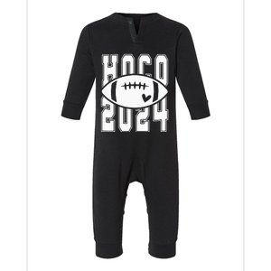 Hoco 2024 Homecoming Funny Football Infant Fleece One Piece