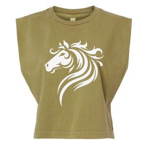 Horse 2025 Garment-Dyed Women's Muscle Tee