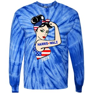 Harriswaltz 2024 Tie-Dye Long Sleeve Shirt