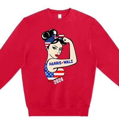 Harriswaltz 2024 Premium Crewneck Sweatshirt