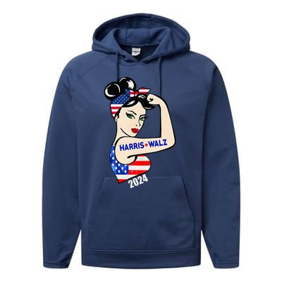 Harriswaltz 2024 Performance Fleece Hoodie