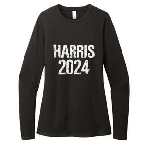 Harris 2024 Womens CVC Long Sleeve Shirt