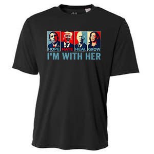 Harris 2024 IM With Her Kamala Harris Vote President Cooling Performance Crew T-Shirt