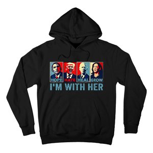 Harris 2024 IM With Her Kamala Harris Vote President Hoodie