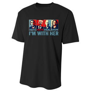 Harris 2024 IM With Her Kamala Harris Vote President Performance Sprint T-Shirt