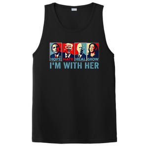 Harris 2024 IM With Her Kamala Harris Vote President PosiCharge Competitor Tank