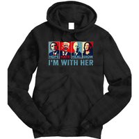 Harris 2024 IM With Her Kamala Harris Vote President Tie Dye Hoodie