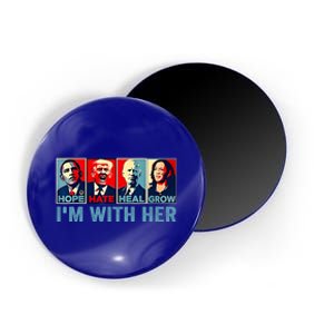 Harris 2024 IM With Her Kamala Harris Vote President Magnet