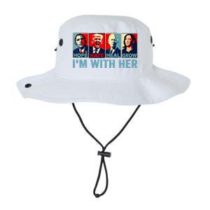 Harris 2024 IM With Her Kamala Harris Vote President Legacy Cool Fit Booney Bucket Hat