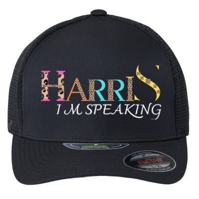 Harris 2024 I M Speaking Gift Flexfit Unipanel Trucker Cap