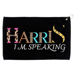 Harris 2024 I M Speaking Gift Grommeted Golf Towel