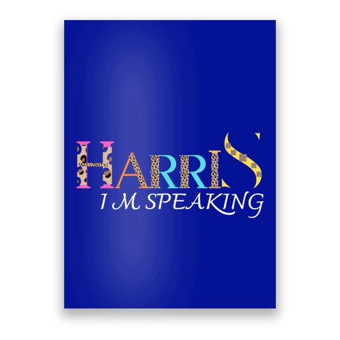 Harris 2024 I M Speaking Gift Poster
