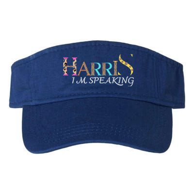 Harris 2024 I M Speaking Gift Valucap Bio-Washed Visor