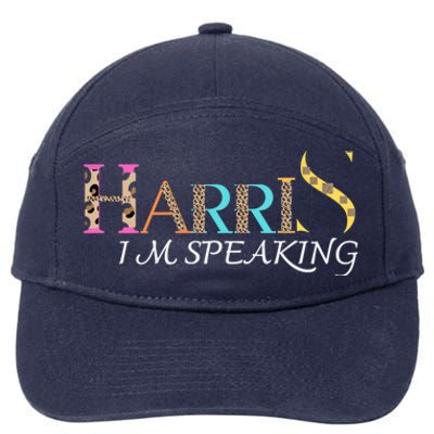 Harris 2024 I M Speaking Gift 7-Panel Snapback Hat