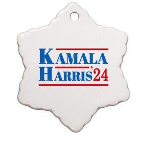 Harris 2024 Kamala Harris 2024 Elections American Flag Ceramic Star Ornament