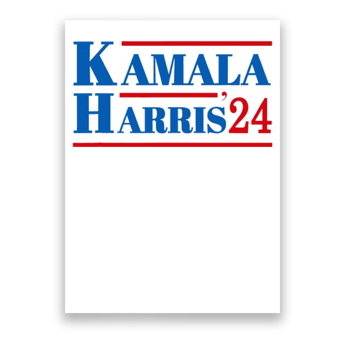 Harris 2024 Kamala Harris 2024 Elections American Flag Poster