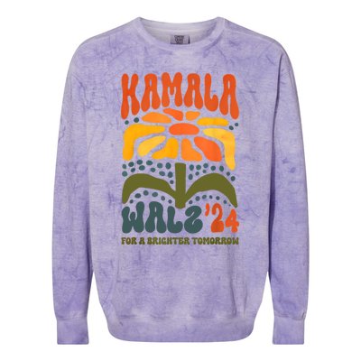 Harriswaltz 2024 Kamalaharris Timwaltz 2024 Colorblast Crewneck Sweatshirt