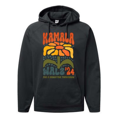 Harriswaltz 2024 Kamalaharris Timwaltz 2024 Performance Fleece Hoodie