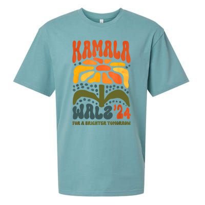 Harriswaltz 2024 Kamalaharris Timwaltz 2024 Sueded Cloud Jersey T-Shirt