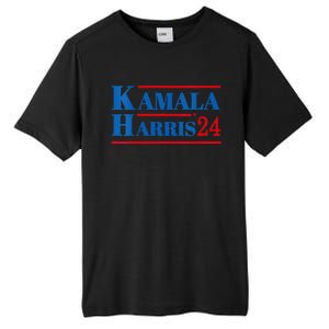 Harris 2024 Kamala Harris 2024 Elections American Flag Tall Fusion ChromaSoft Performance T-Shirt