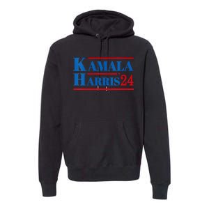 Harris 2024 Kamala Harris 2024 Elections American Flag Premium Hoodie