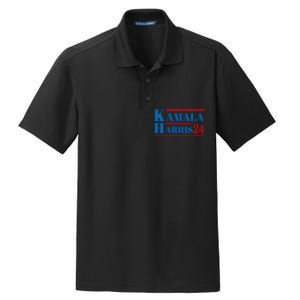 Harris 2024 Kamala Harris 2024 Elections American Flag Dry Zone Grid Polo