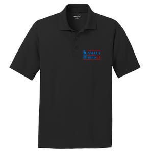 Harris 2024 Kamala Harris 2024 Elections American Flag PosiCharge RacerMesh Polo