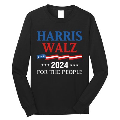 Harriswaltz 2024 Kamalaharris Timwaltz 2024 Long Sleeve Shirt