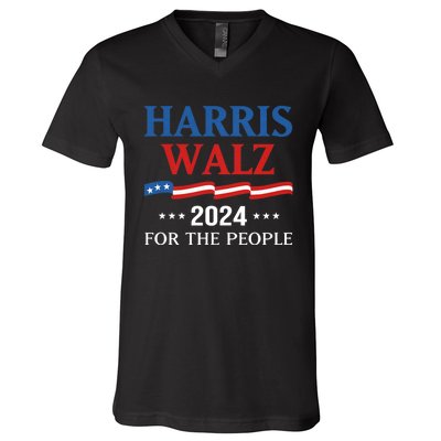 Harriswaltz 2024 Kamalaharris Timwaltz 2024 V-Neck T-Shirt