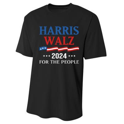 Harriswaltz 2024 Kamalaharris Timwaltz 2024 Performance Sprint T-Shirt